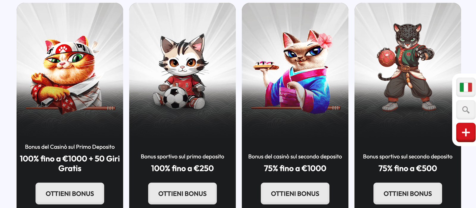 Sushi Casino Bonus