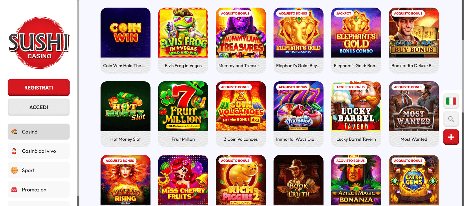 Sushi Casino Slot